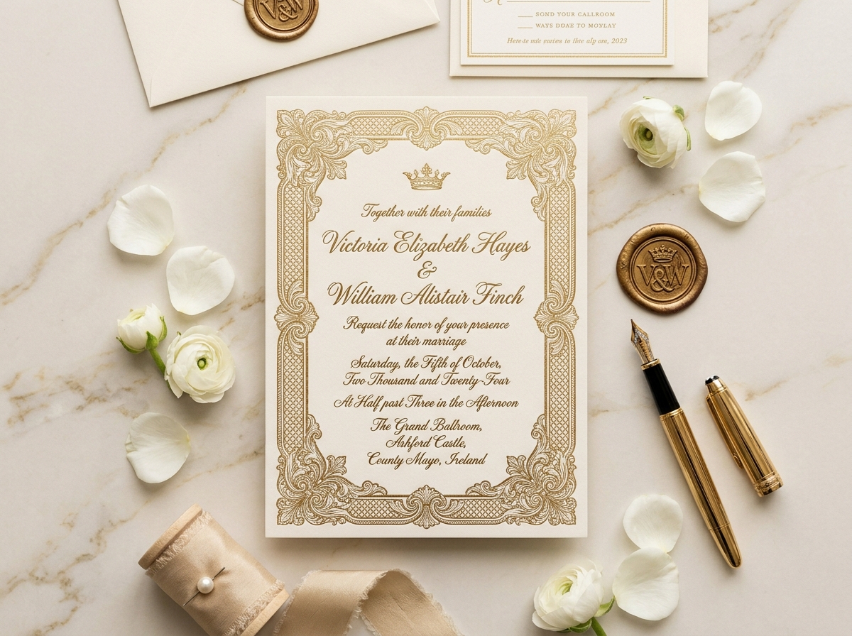 Classic Golden Filigree